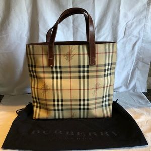 Women Authentic horse check Burberry bag